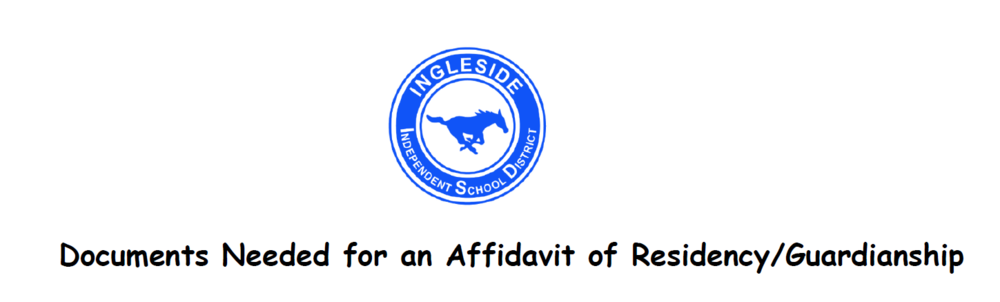 Affidavit of Residency Information
