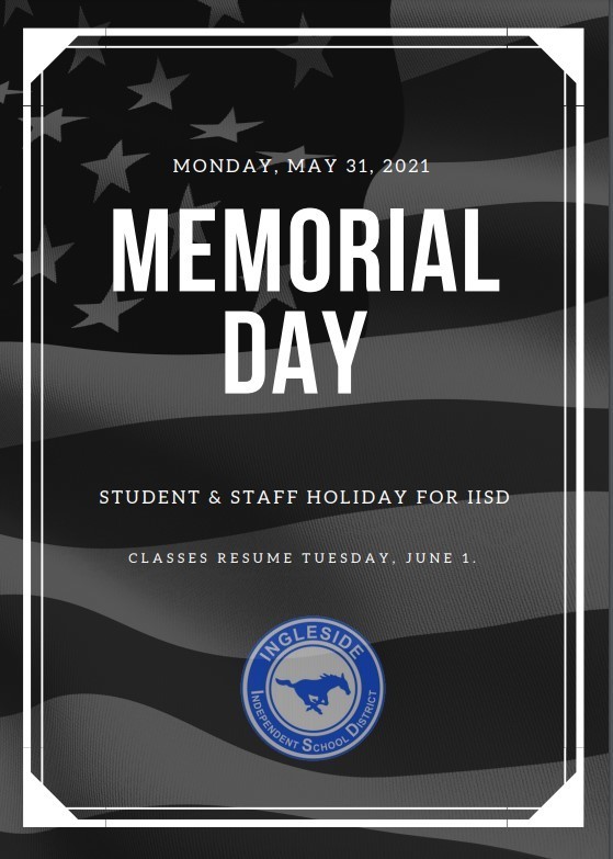 Memorial Day Holiday