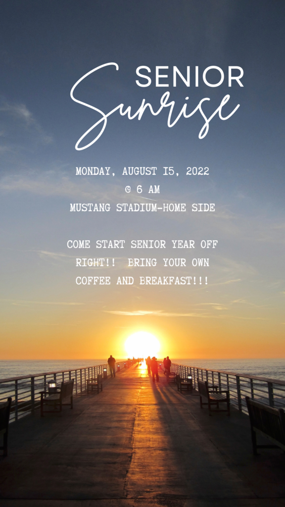 Senior Sunrise